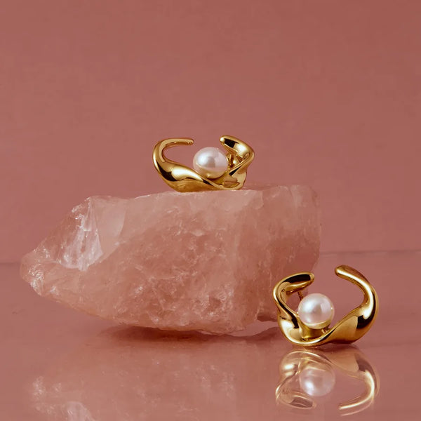 1 Pair Modern Style Artistic Geometric 304 Stainless Steel 16K Gold Plated White Gold Plated Gold Plated Ear Studs