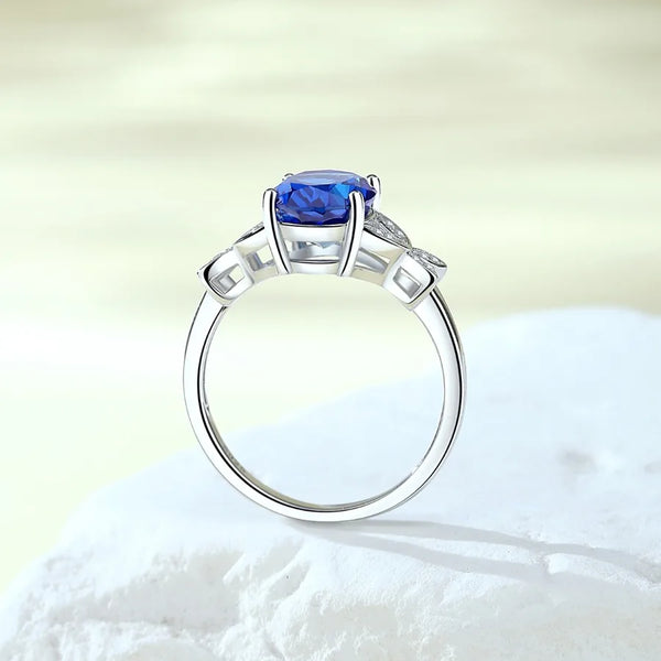 Butterfly Zirconia Ring S925 Silver Geometric Pattern Luxury Style For Girlfriend Small Red Book Hot Sale High Carbon Diamond Fairy Ring