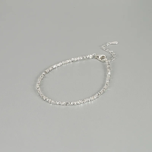 fashion geometric sterling silver irregular bracelets 1 piece