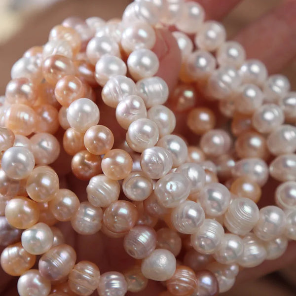 fashion round pearl beaded bracelets 1 piece