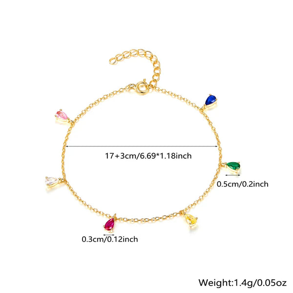 925 Sterling Silver Bracelets Necklace Elegant Simple Style