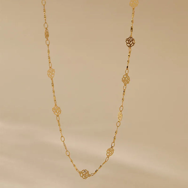 Fashionable Minimalist Style Women's Necklace Geometric Pattern Handmade Craft Sweet Style Daily Match Accessory Jewelry