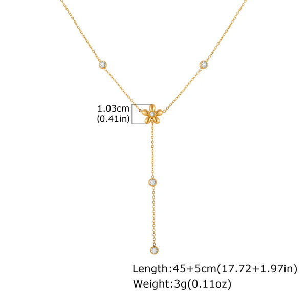 Retro Moon Pendant Necklace for Women in 304 Stainless Steel with 18K Real Gold Plated Finish and Snake Chain