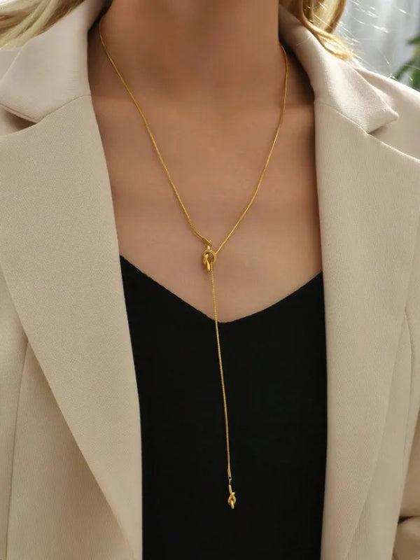 Star Necklace For Women Featuring Waterproof Non Tarnish 304 Stainless Steel with 18K Real Gold Plated Snake Chain