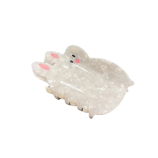 women's cute rabbit acetic acid sheets hair claws