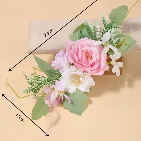 Sweet Flowers Hairpin made of Polyester, a charming hair accessory perfect for adding a delicate touch