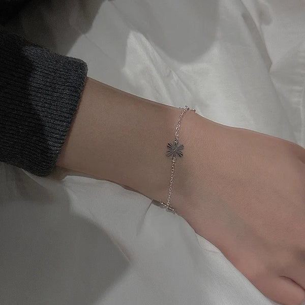 Snowflake Bracelet for Women in 925 Sterling Silver, Silver Color