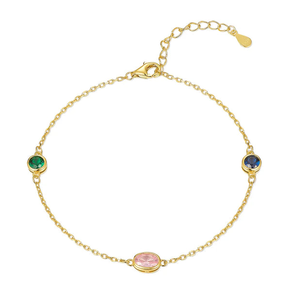 925 Sterling Silver Bracelets Elegant Sweet