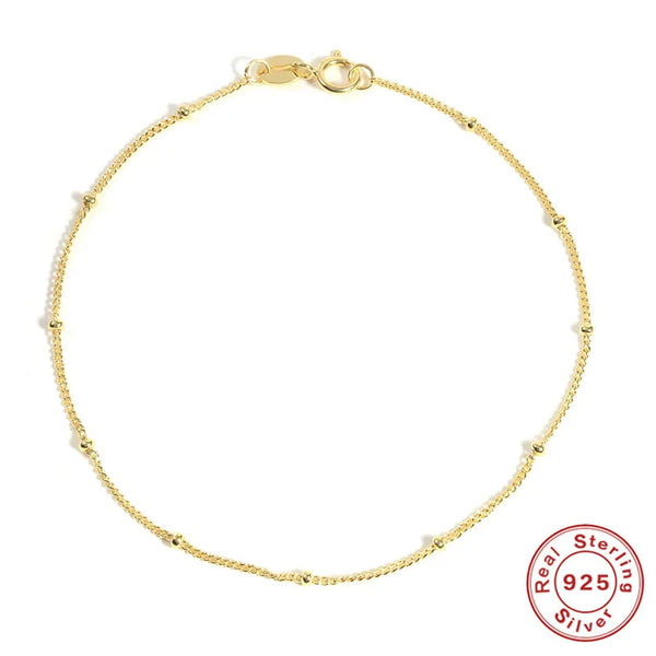 925 Sterling Silver Bracelets Fashion