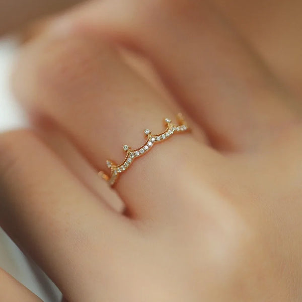 925 Sterling Silver Crown Rings 925 Sterling Silver Rings