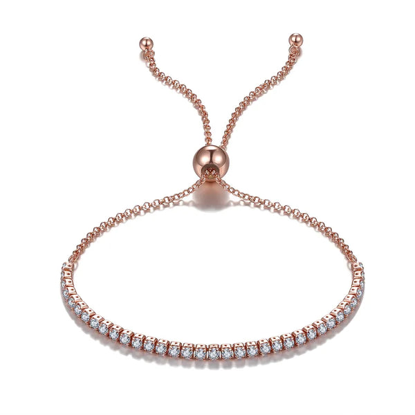 925 Sterling Silver Bracelets Simple Style