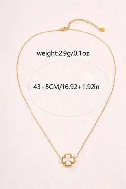 Waterproof Non Tarnish Fruit Necklace for Adults, 18K Real Gold Plated 304 Stainless Steel with Zircon Inlay and Woven Chain