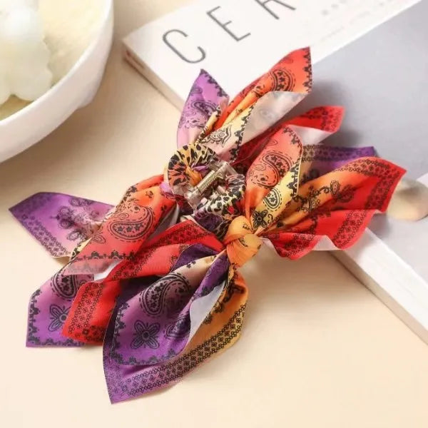 Women's Elegant Bow Knot Arylic Hair Claws