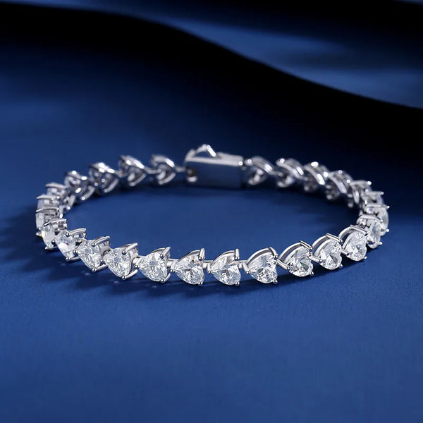 925 Sterling Silver Bracelets Elegant Classic Style