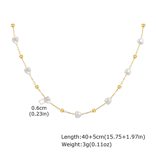 Wholesale Jewelry Vintage Style Baroque Style French Style Geometric 201 Stainless Steel 18K Gold Plated cable chain Necklace