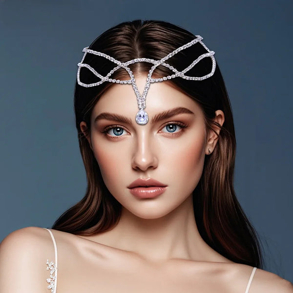 Bridal Waves Hair Comb for Women Featuring Rhinestones, Perfect for Wedding Season Hair Accessories