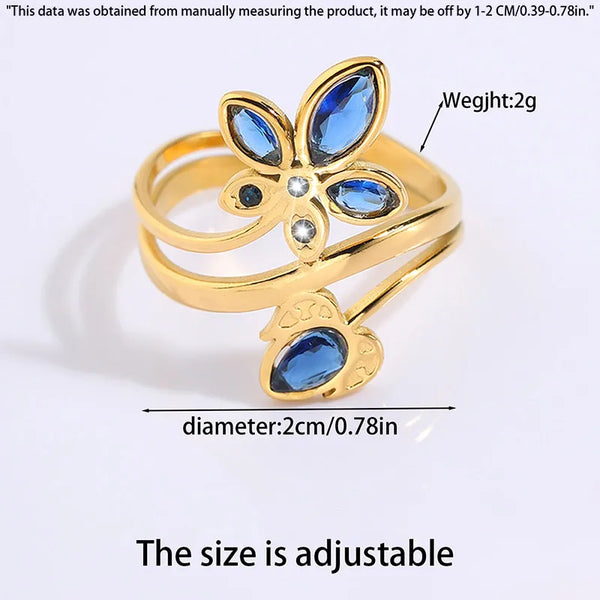 Wholesale Jewelry Elegant Simple Style Classic Style Geometric 304 Stainless Steel Open Rings