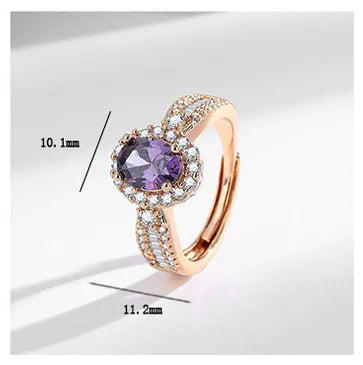 Wholesale Jewelry Elegant Classic Style Geometric Copper Plating Adjustable Ring
