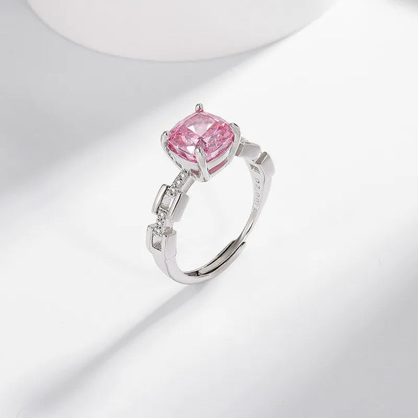 Wholesale Jewelry Elegant Modern Style Geometric Copper Plating Adjustable Ring