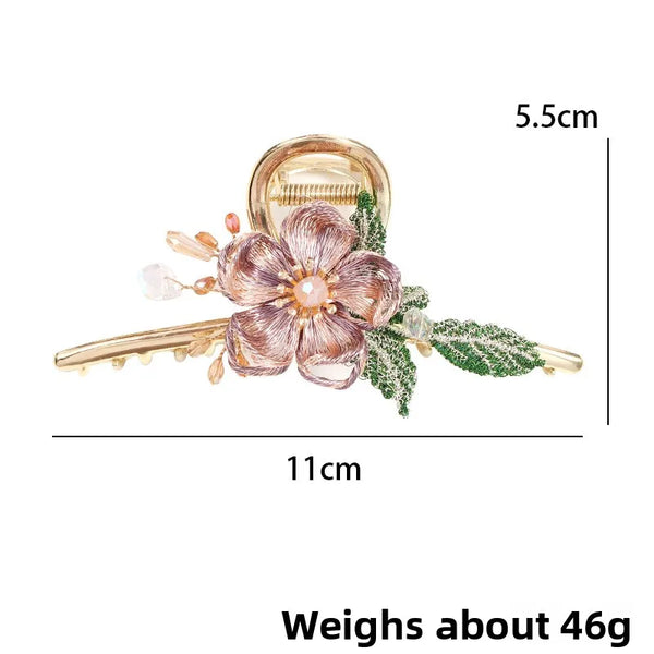 Youni Bride Hair Accessories Set Fairy Tale Copper Wire Hair Clips Wedding Dress Accessories Forest System Earrings Included