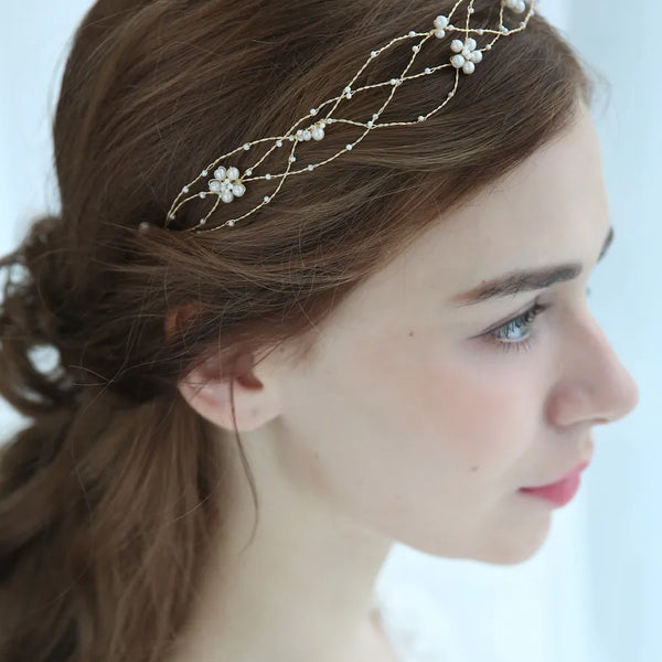 Simple Style Wedding Resin Accessory with Beading, 1 Piece, Suitable for All Seasons